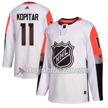 Dresovi Los Angeles Kings Anze Kopitar 11 2018 NHL All-Star Pacific Division Adidas Bijela Authentic - Muške